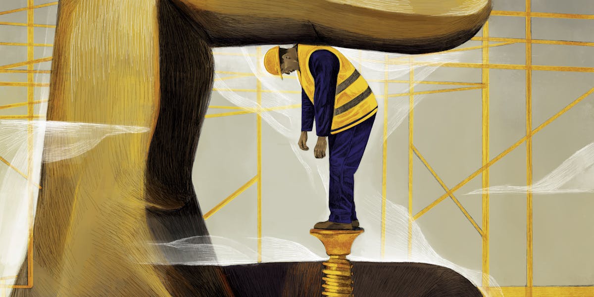 newrepublic's tweet card. They’re called labor brokers. They enable contractors to cheat vulnerable workers. And they’re almost impossible to catch. Will anyone do anything to stop them?