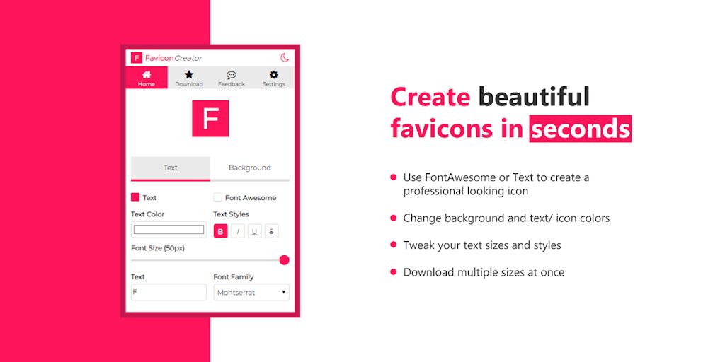 DBoothmanDev's tweet card. Quickly create a professional-looking favicon in seconds. - Use FontAwesome or Text to create a professional-looking icon. - Change background and text/ icon colors. - Tweak your text sizes and...
