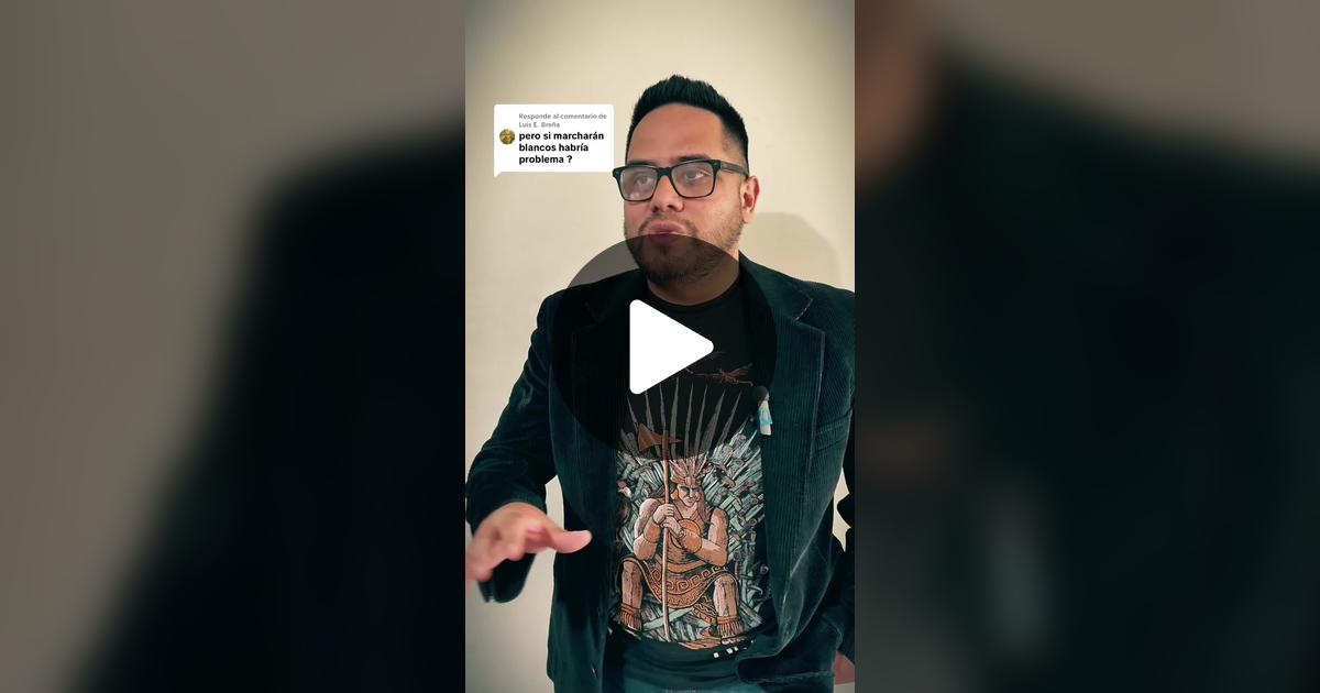 etasayco1608's tweet card. 1704 me gusta, 158 comentarios. "Respuesta a @Luis E. Breña Los “blancos” no marchan. ¿Has conocido niveles tan altos de falta de empatía?"