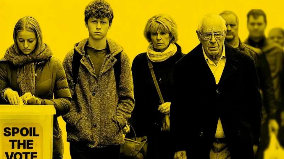 griptmedia's tweet card. Campaign will "challenge the lack of choice" in Presidential election