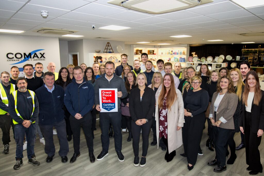 cateringinsight's tweet card. Comax, along with its sister company London Catering and Hygiene Solutions (LCHS), have been awarded the ‘Great Place to Work’ certification, placing both companies at the forefront of businesses in...