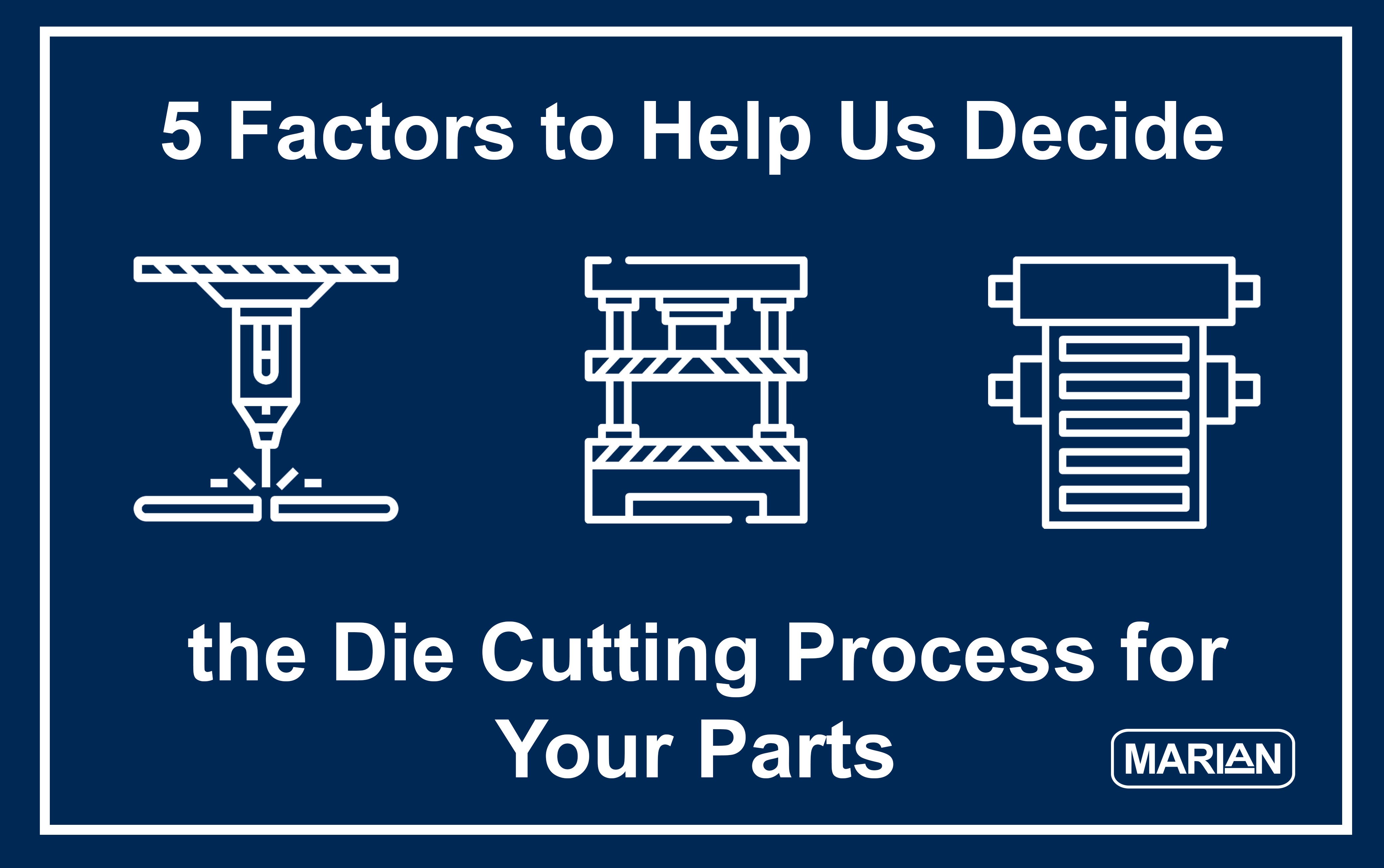 Marianinc's tweet card. We’ve mastered the die cutting process to manufacture custom gaskets, seals, filters, vents, shields, etc. Here's how we determine which is best for you.