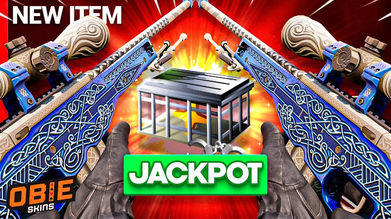 obierewards's tweet card. UNBOXING TWO AWP GUNGNIRS IN THE CRAZIEST JACKPOT BATTLE!