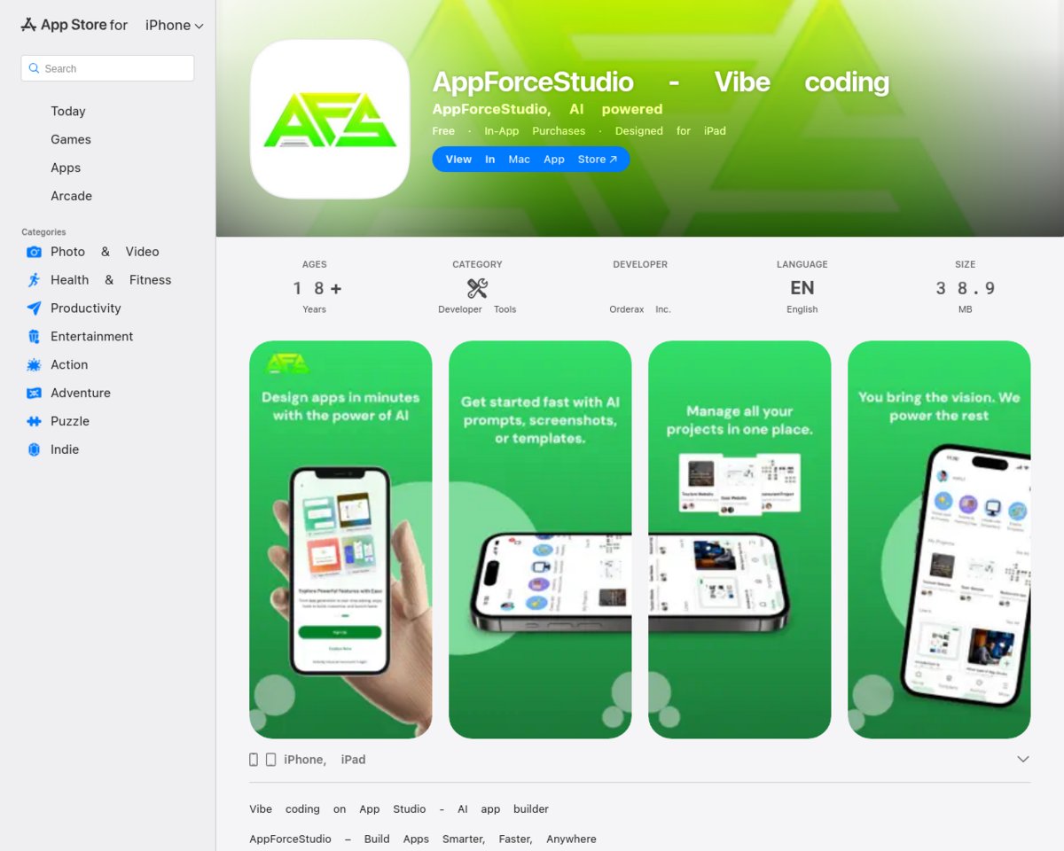 LaunchingNext's tweet card. Design, Code & Launch Apps