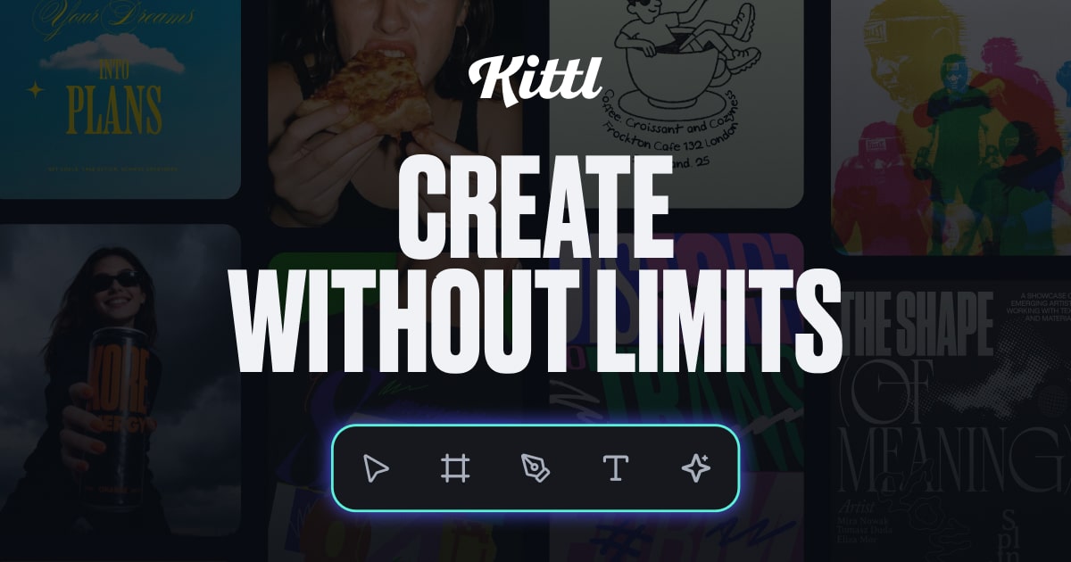 webdeveloperjs's tweet card. Kittl is the AI design platform built for creativity. Create with top image gen models, pro editing tools, mockups, and curated assets — free to start.