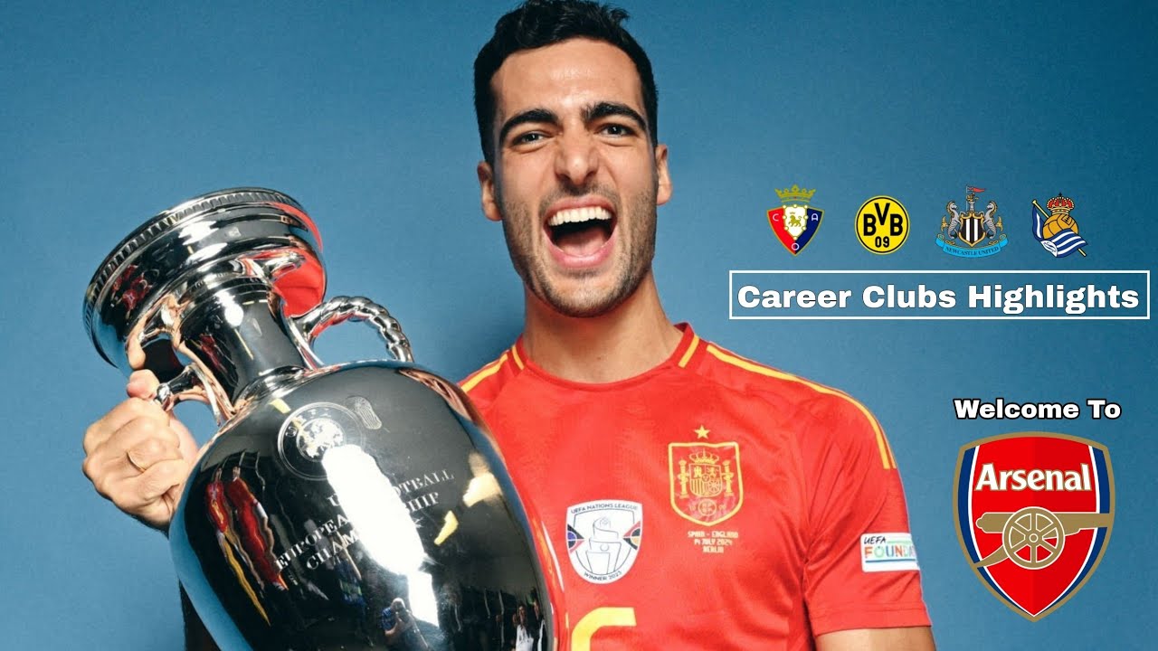 Midfender's tweet card. The Mikel Merino Pattern - Career Highlights Edition