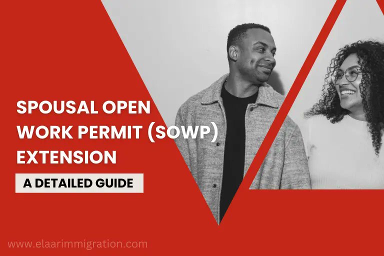 ElaarInc's tweet card. Spousal open work permit expiring? Discover the new 2025 eligibility rules, required documents, and how to successfully extend your SOWP in Canada.