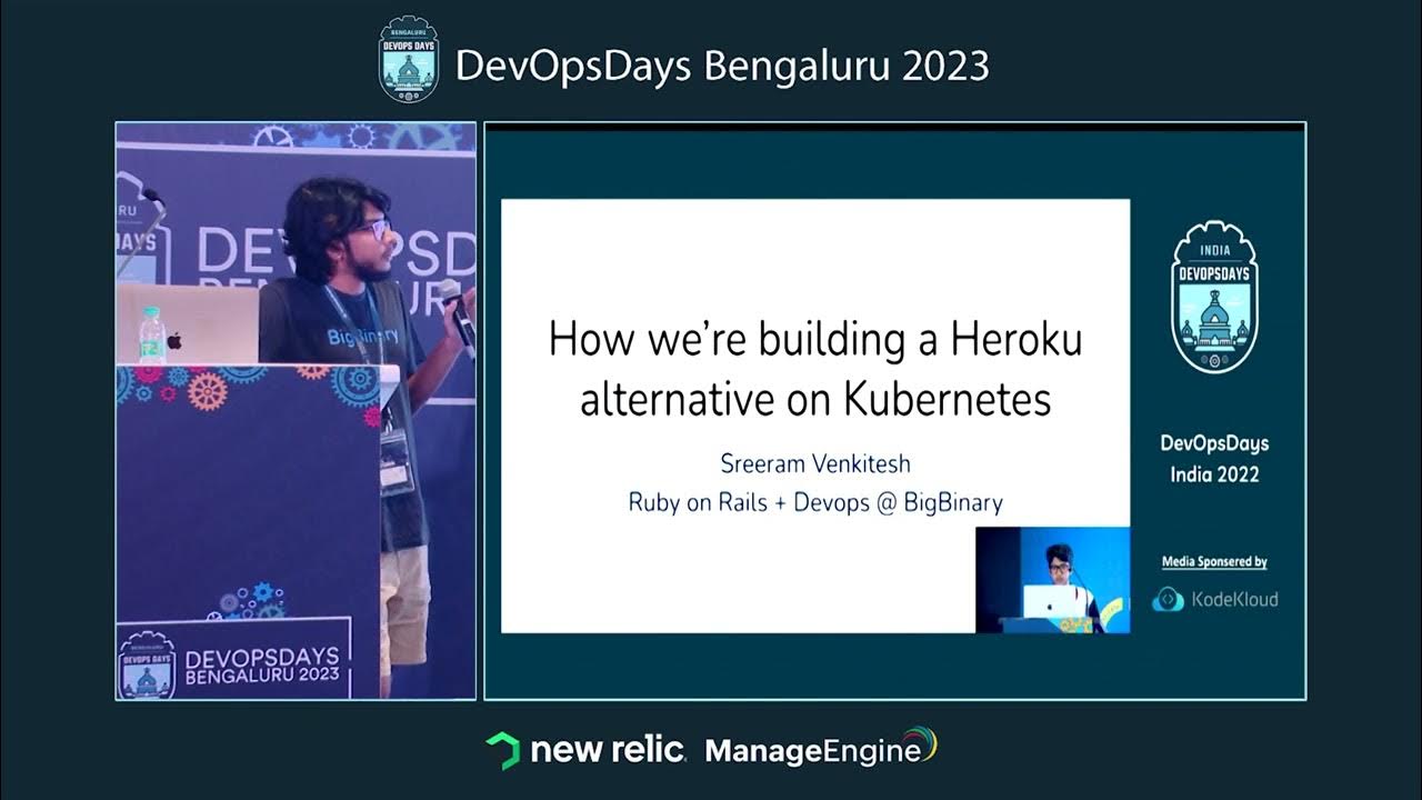 NeetoDeploy's tweet card. Ignite: How we're building a Heroku alertentive on Kubernetes by...