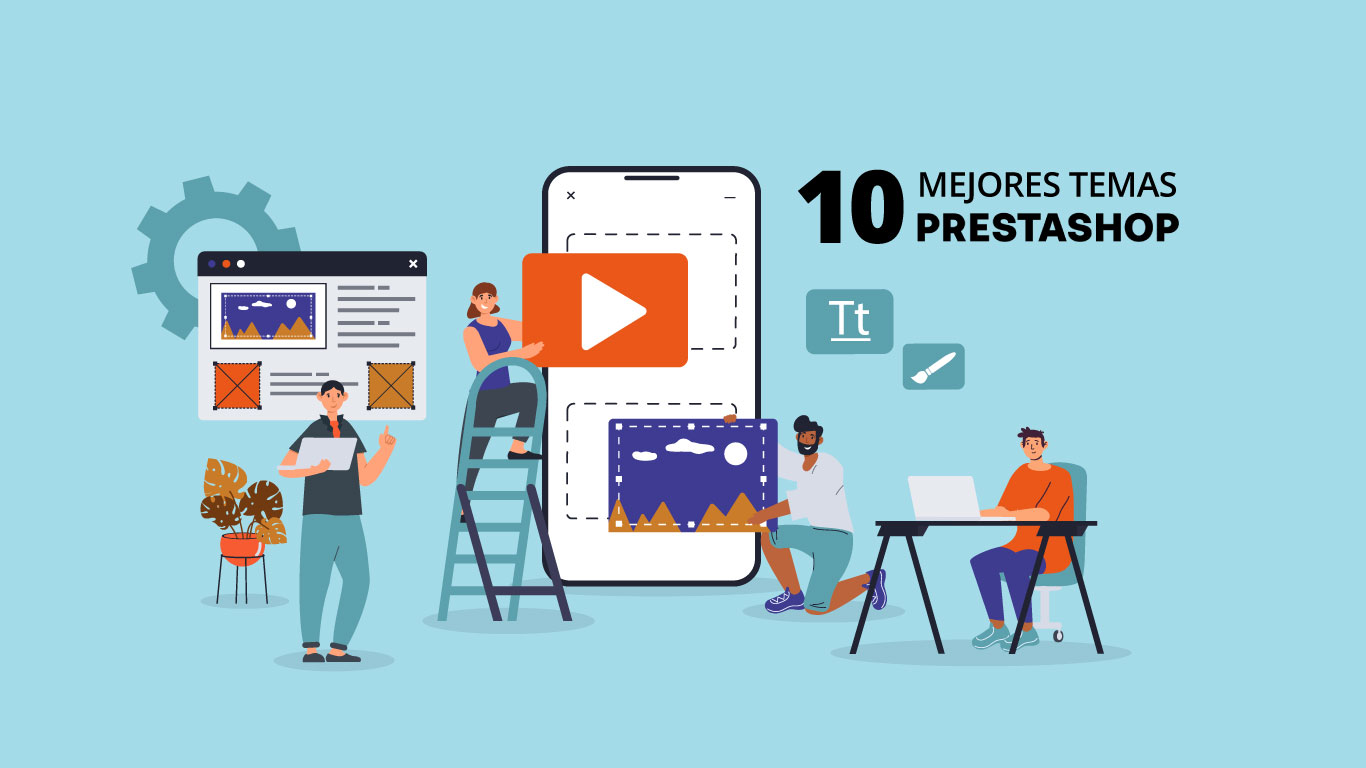 dinahosting's tweet card. Encuentra tu estilo y personaliza tu tienda online con la selección de temas PrestaShop que te traemos, tanto gratuitos como premium.