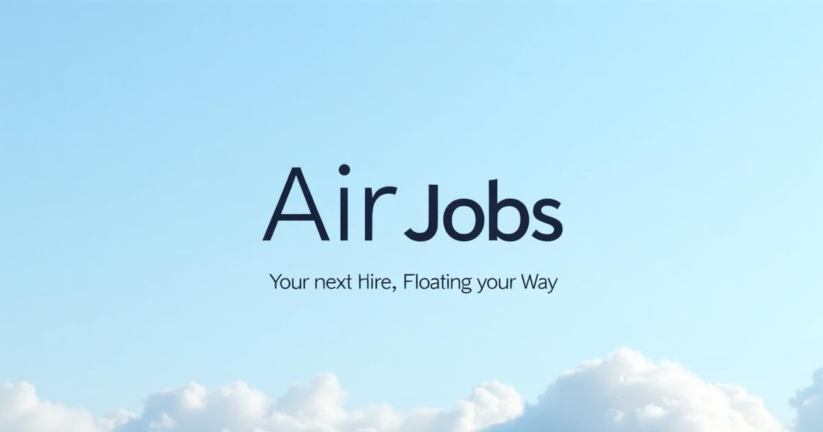 caruan_eyes's tweet card. Your Next Hire, Floating Your Way. Post your First Job at www.airjobs.ai