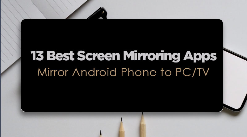 fixyourandroid's tweet card. Screen mirroring apps are used to mirror a smartphone screen to your PC or Smart TV. 13 best screen mirroring apps for Android to cast Android phone screen.