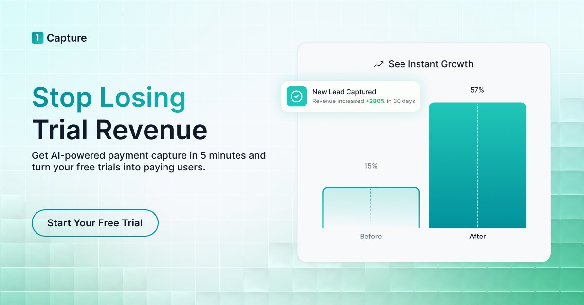 RobbyFrank's tweet card. Double your trial-to-paid conversion without making product changes • Boost conversion rate to 57% • No monthly fees • Pay only when you win
