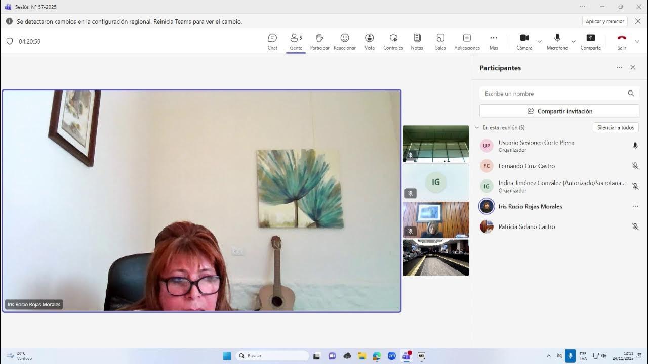 PoderJudicialCR's tweet card. Corte Plena del 24 de Noviembre de 2025, primera audiencia