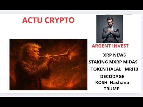 argentinvest92's tweet card. ACTUCRYPTO XRP MBRH MXRP ROSH HASHANAH GEMATRIE DECODAGE