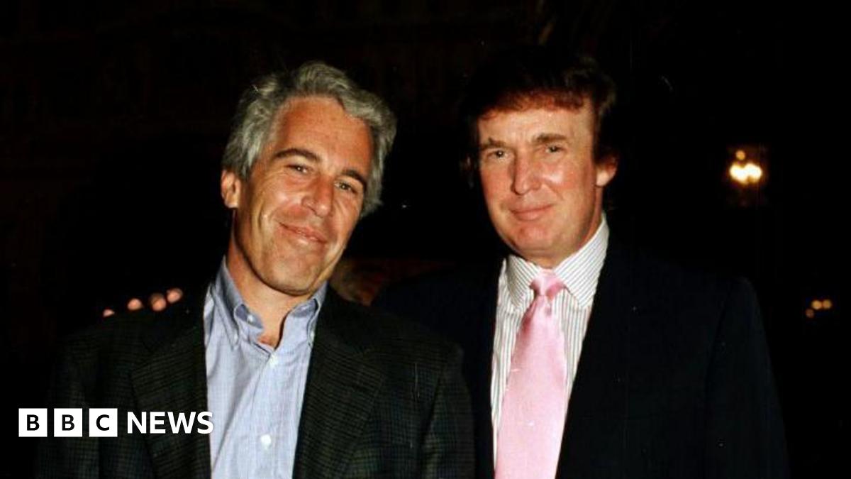 AnalDestructio2's tweet card. In emails released by Democrats, Epstein says Trump "knew about the girls". The White House says they are an attempt to "smear" the president.