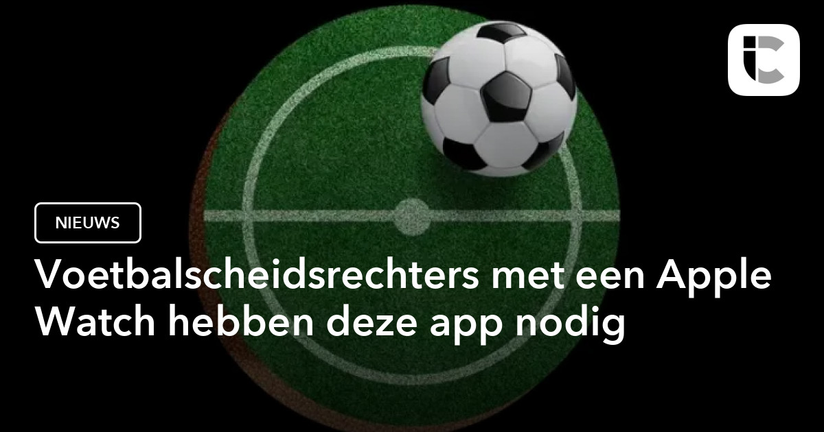 What_Score_Bro's tweet card. What's the Score Bro? is een Apple Watch-app voor scheidsrechters in het voetbal. Hiermee leg je simpel alle data van een wedstrijd vast.