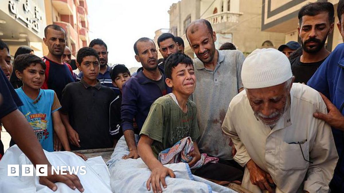 ena_chowdhury's tweet card. Six children waiting for water are among those killed in an Israeli air strike, emergency service officials say.