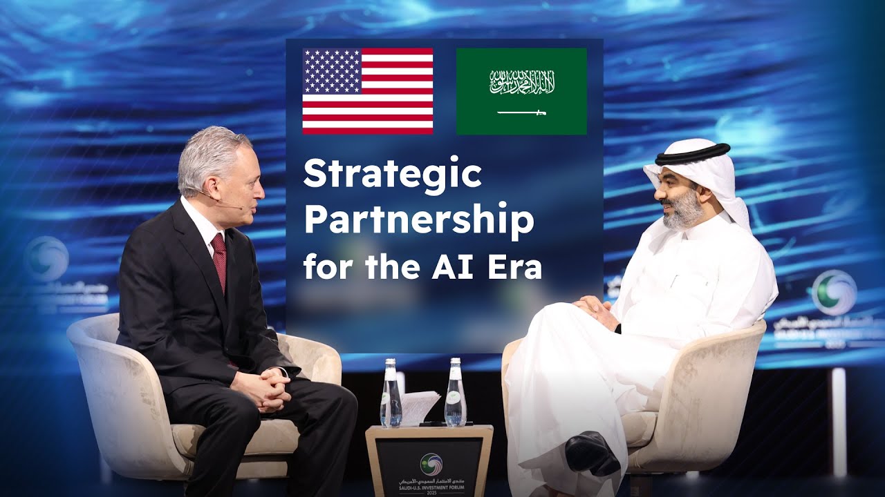 aalswaha's tweet card. H.E. Alswaha & David Sacks | Saudi–US AI Partnership & the Future of...