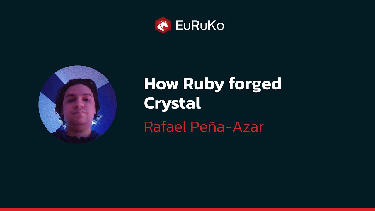 rpaweb's tweet card. Rafael Peña Azar, "How Ruby forged Crystal"