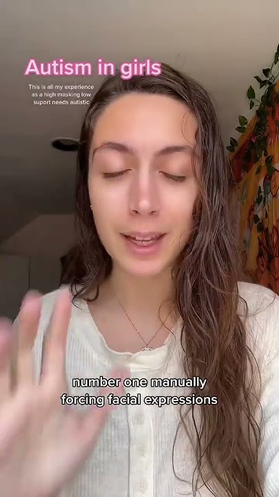 PhoenixAstra's tweet card. Autism in girls and practicing facial expressions #actuallyautistic...