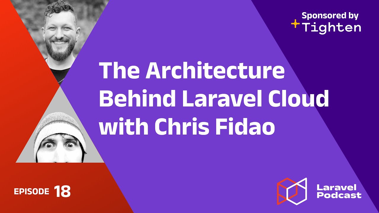 LaravelPodcast's tweet card. The Architecture Behind Laravel Cloud with Chris Fidao