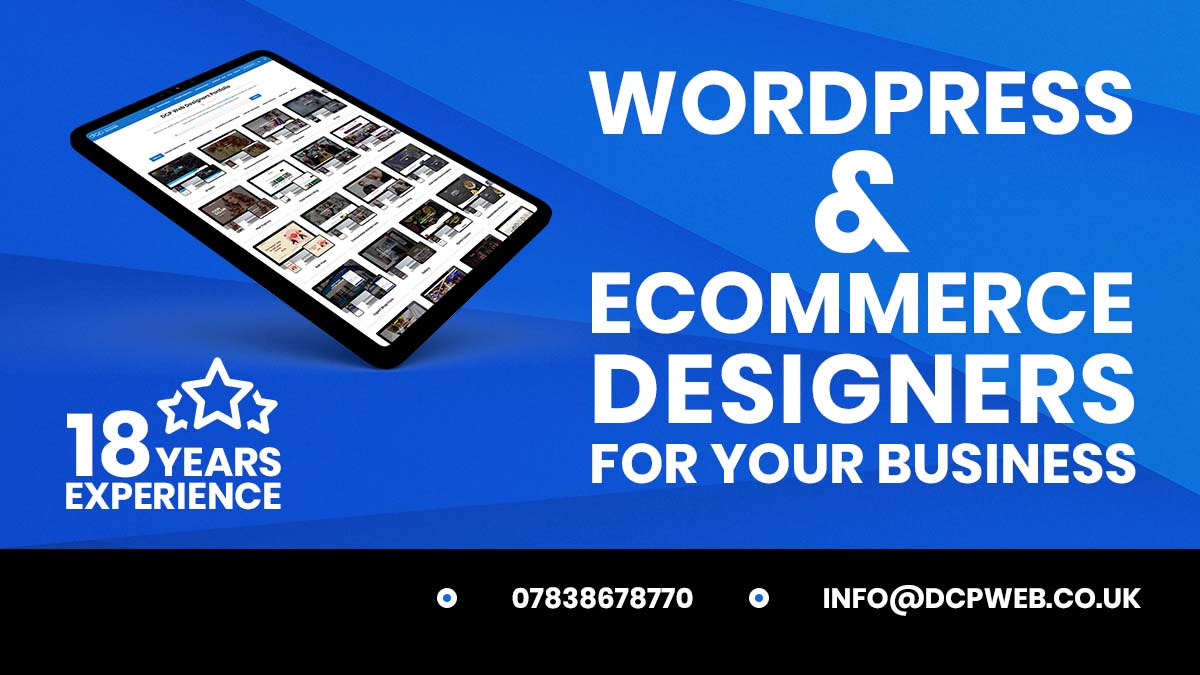 dcpwebdesigners's tweet card. Custom website design using WordPress & WooCommerce. We create beautiful websites to help your London business grow. Get a free quote today.