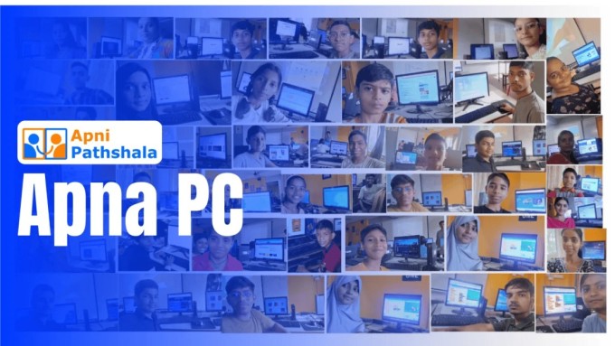 apnipathshala_'s tweet card. Explore Apna PC – budget-friendly and reliable desktops designed for education, coding, and everyday use. Includes pre-installed software, Zorin OS, and strong technical support.