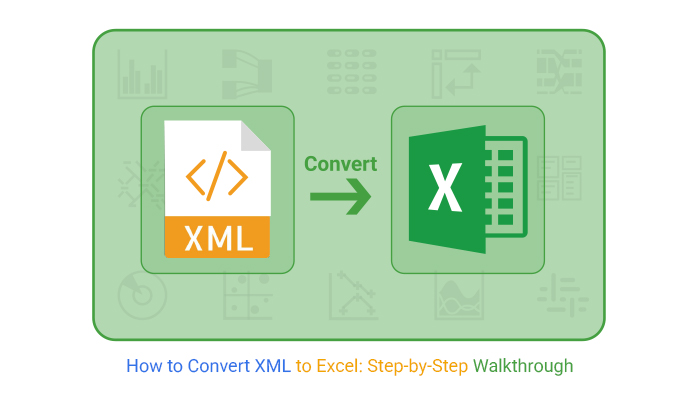 ChartExpo_'s tweet card. Learn how to convert XML to Excel. This blog post has the tips, tools, and charting options to make your data easier to analyze and present.