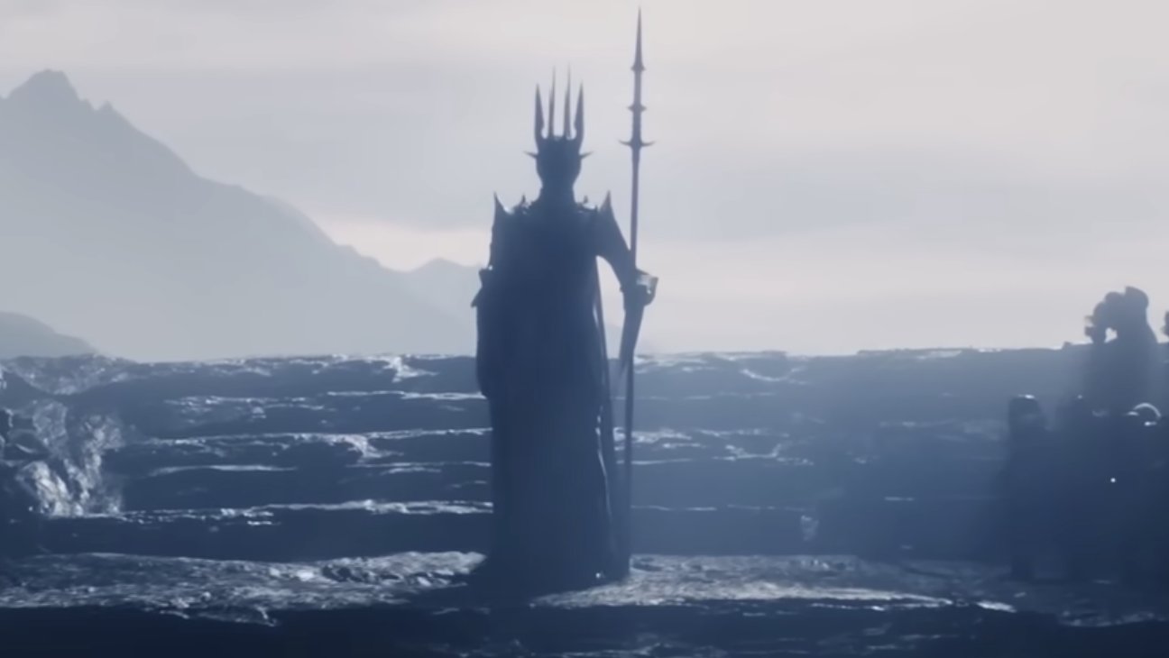 THR's tweet card. The 'Lord of the Rings' series showrunners are interviewed about the finale's big Sauron reveal, and what it means for next season: "There may be viewers who are like, ‘This is the story we were...