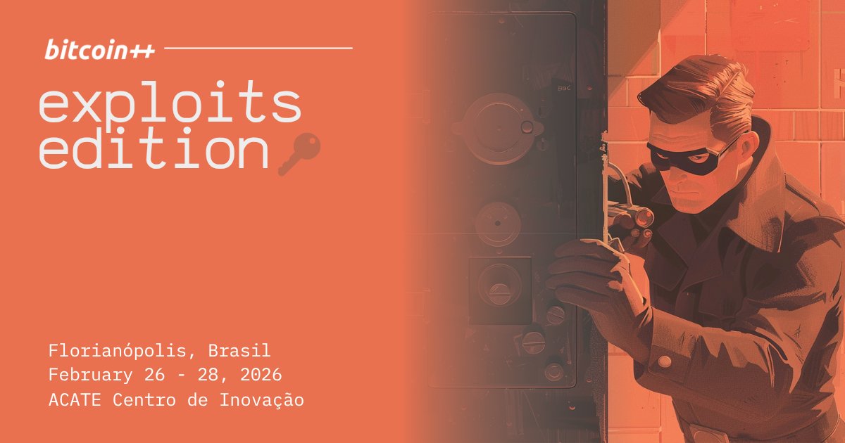 btcplusplus's tweet card. Join us back in the beautiful Florianpolis, Brazil for an in-depth look into exploiting bitcoin