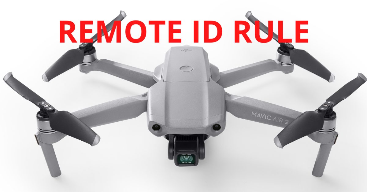DroneDJ's tweet card. The FAA has released its Remote ID rule. We have the full press release, including links. Find out what this means for you!