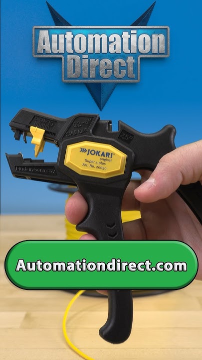 AutomationDirec's tweet card. Jokari Wire Cutter and Stripper from AutomationDirect