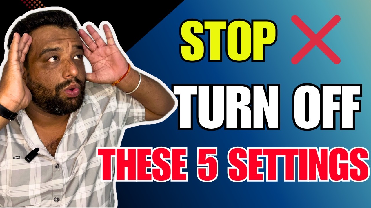 _SunnyArora's tweet card. Samsung Users MUST Disable These 5 Settings Now ⚠️ Battery & Privacy...