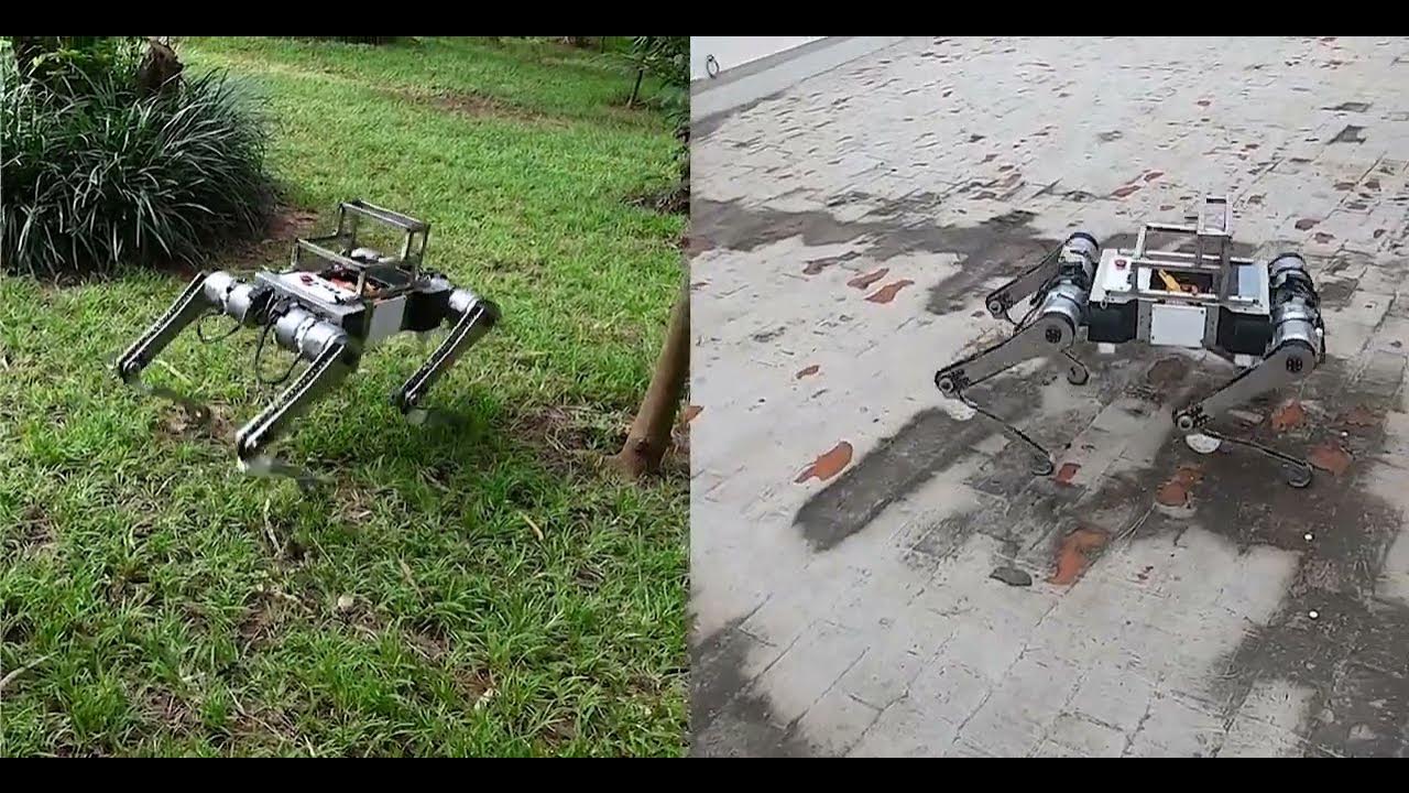 hubble_02's tweet card. Force Control for Quadrupedal Locomotion: A Linear Policy Approach