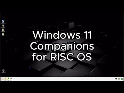 RISCOSbits's tweet card. Windows 11 Companions for RISC OS