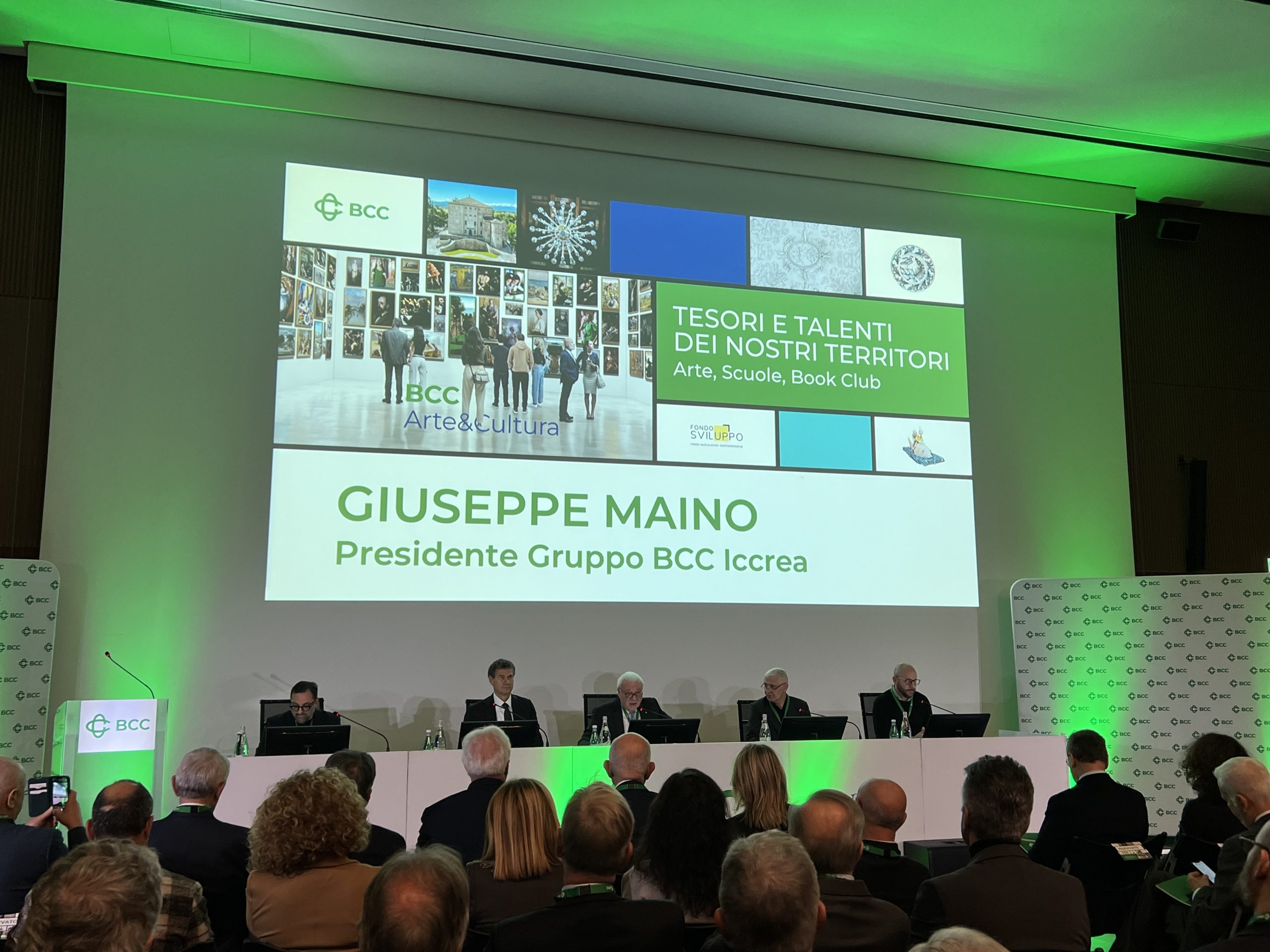 Economy_Mag's tweet card. Il Gruppo BCC Iccrea ha presentato a Milano, negli spazi del Mudec, la seconda edizione di “BCC Arte&Cultura”.