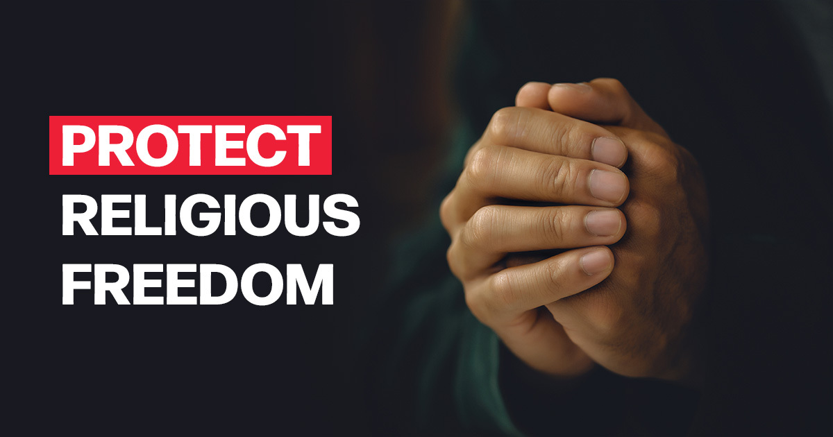 GarnettGenuis's tweet card. Protect Religious Freedom - Conservative Party of Canada