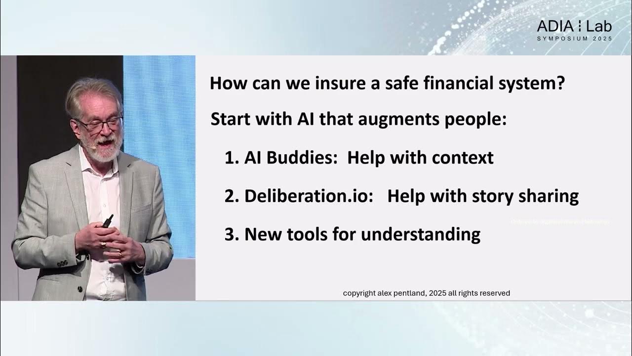 DigEconLab's tweet card. Day 3: Sandy Pentland - AI Agents and the Digital Economy | ADIA Lab...