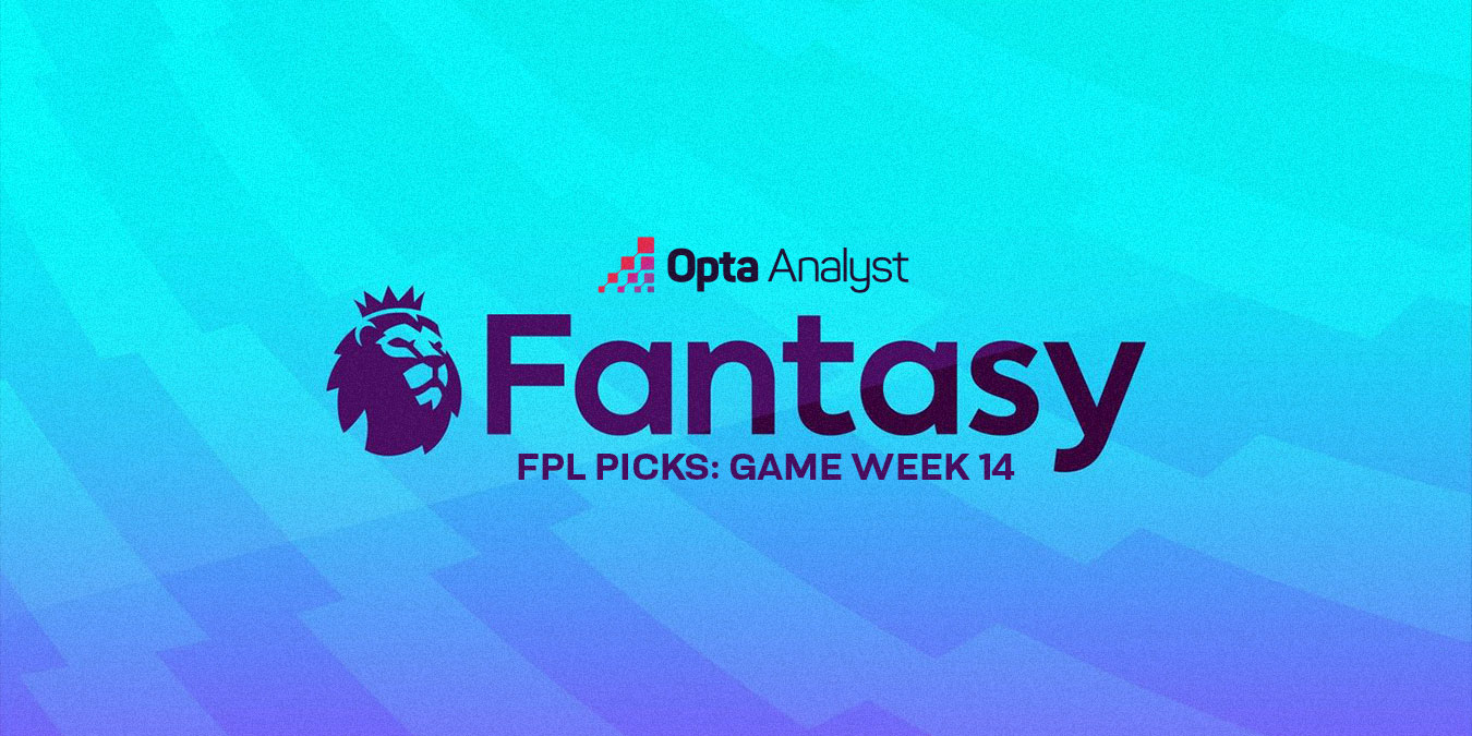 OptaAnalyst's tweet card. Who are the best players to add to your FPL team for Gameweek 14 of 2025-26? We use data to bring you our under-the-radar picks.