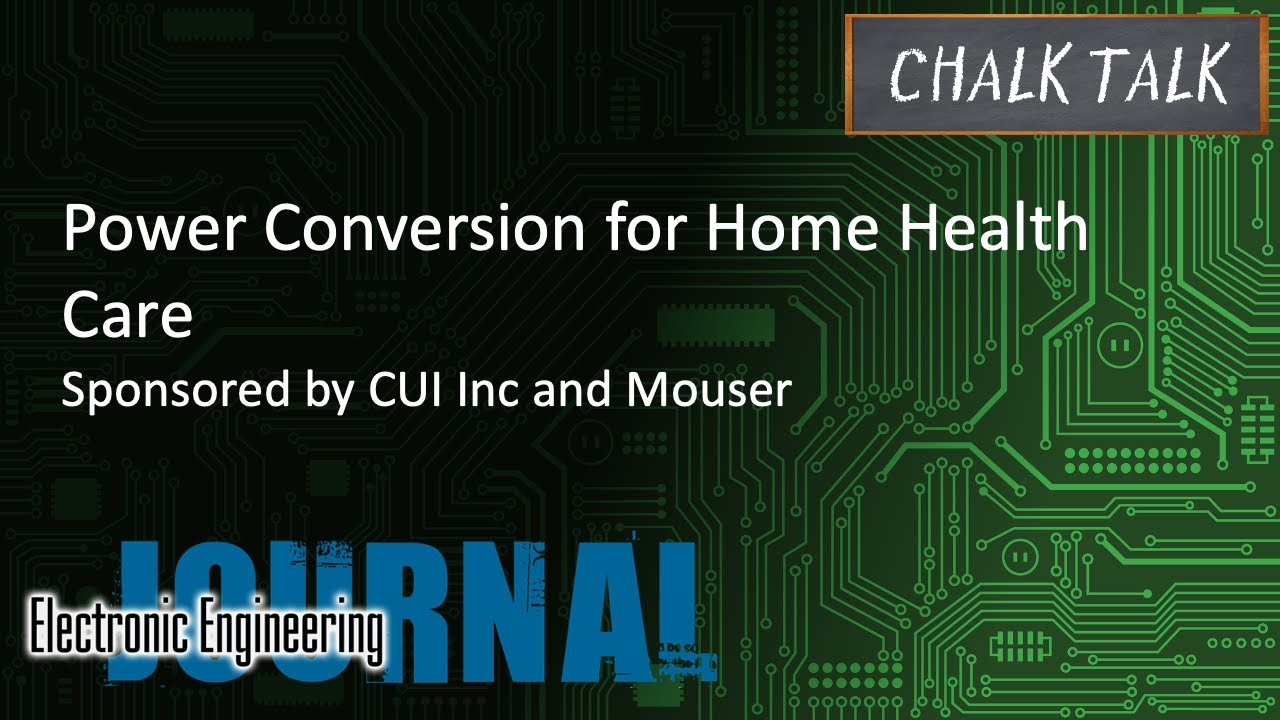 CUIInc's tweet card. Power Conversion for Home Health Care -- CUI Inc and Mouser Electro...