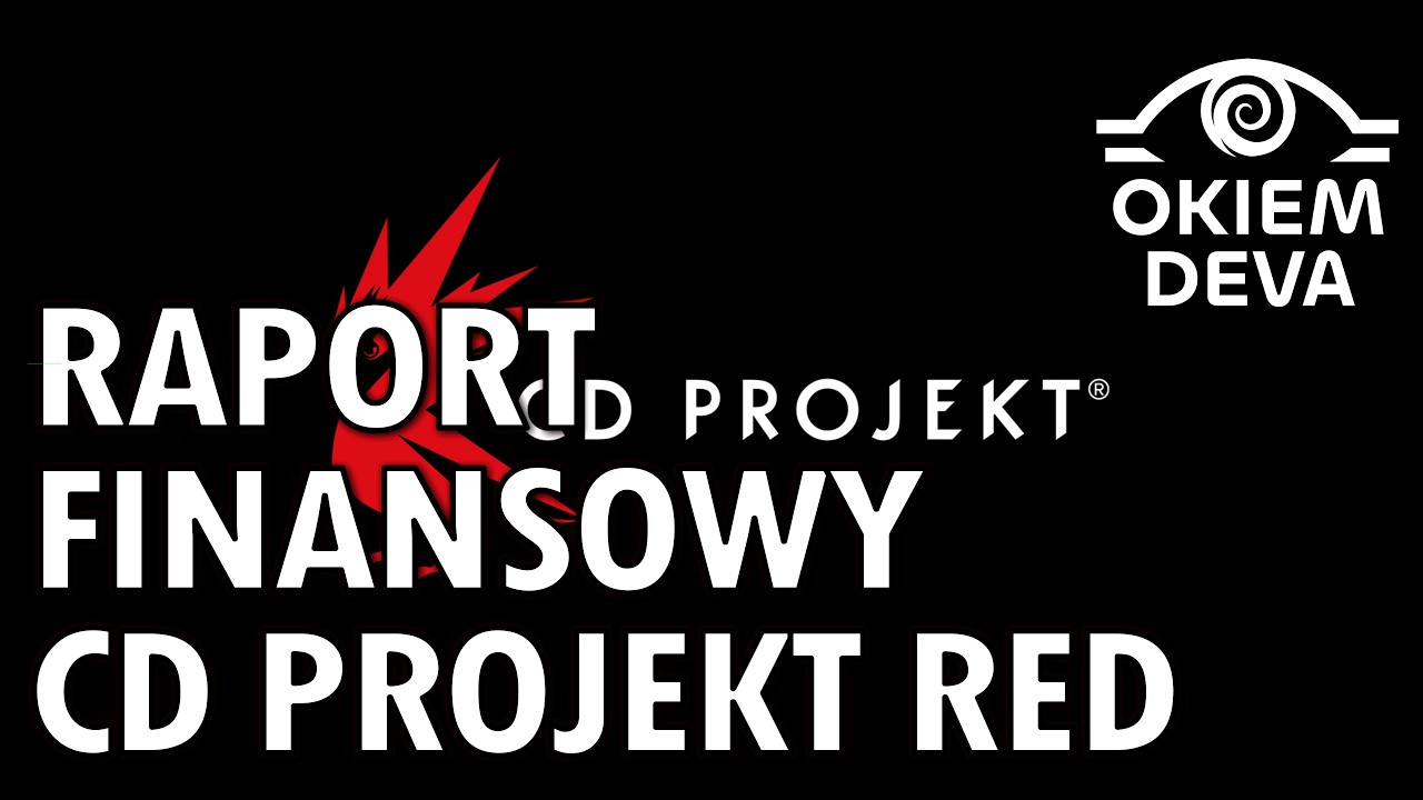 OkiemDeva's tweet card. Raport finansowy CDPR!