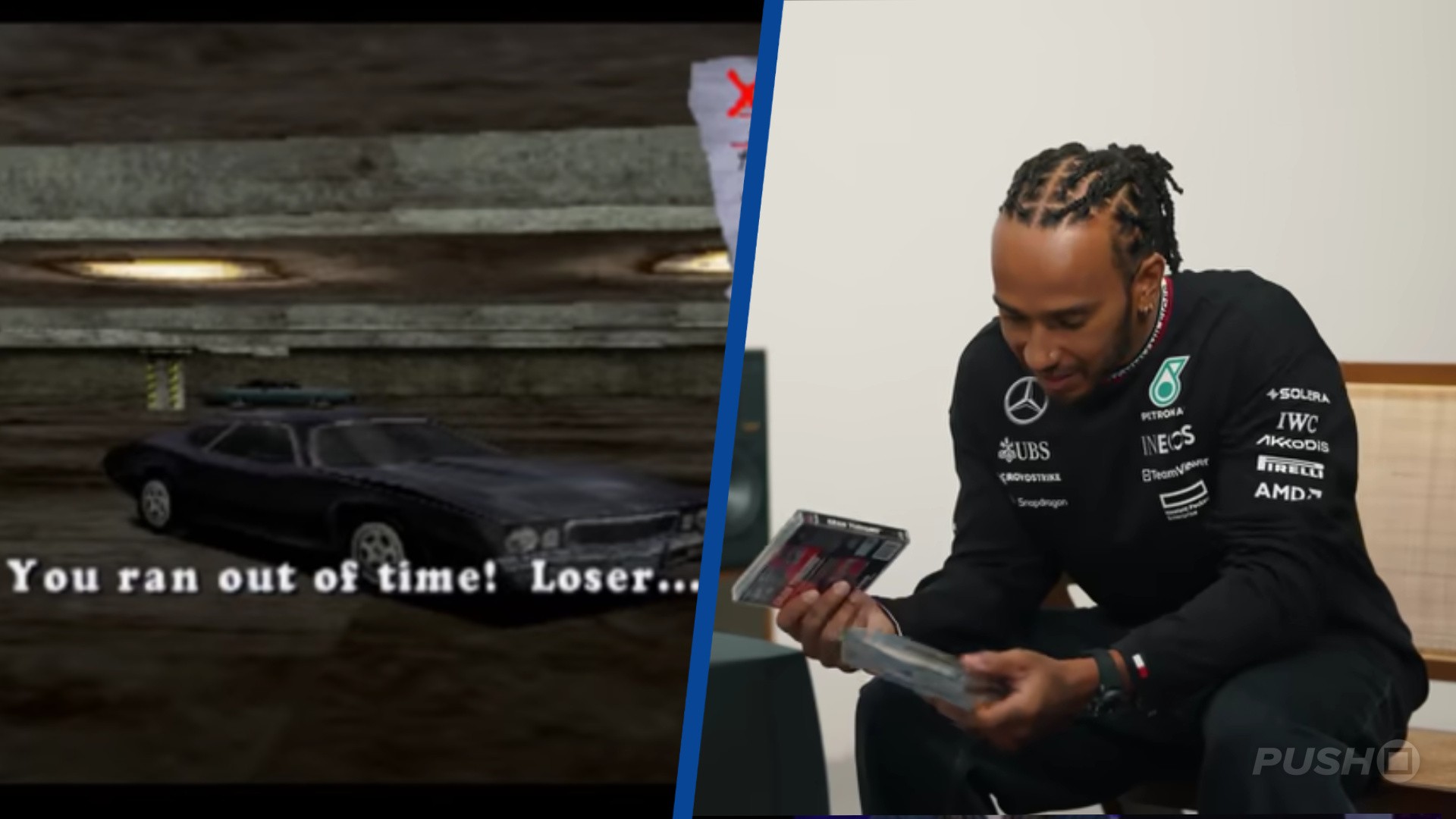 pushsquare's tweet card. Verstapp-ed in his tracks