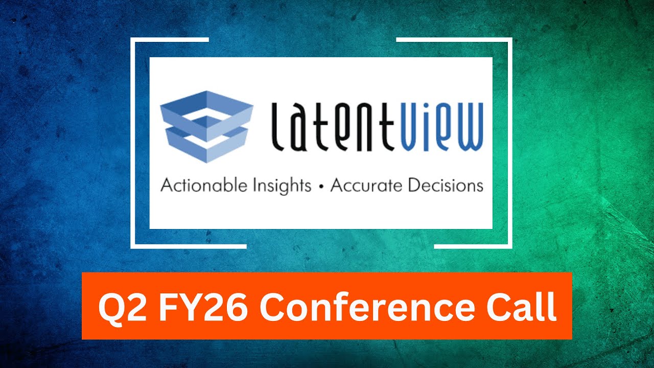 MousumiMahanti's tweet card. Latent View Analytics Q2 FY26 Concall: Revenue Momentum, Client Wins...