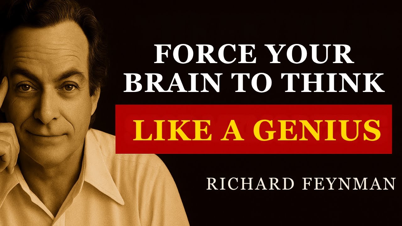 aihtheory's tweet card. Force Your Brain to Think Like a Genius | Richard Feynman
