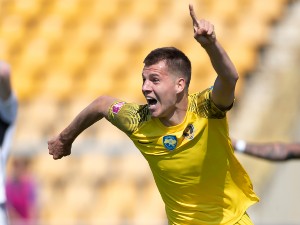 DniproFC's tweet card. Герой матчу.