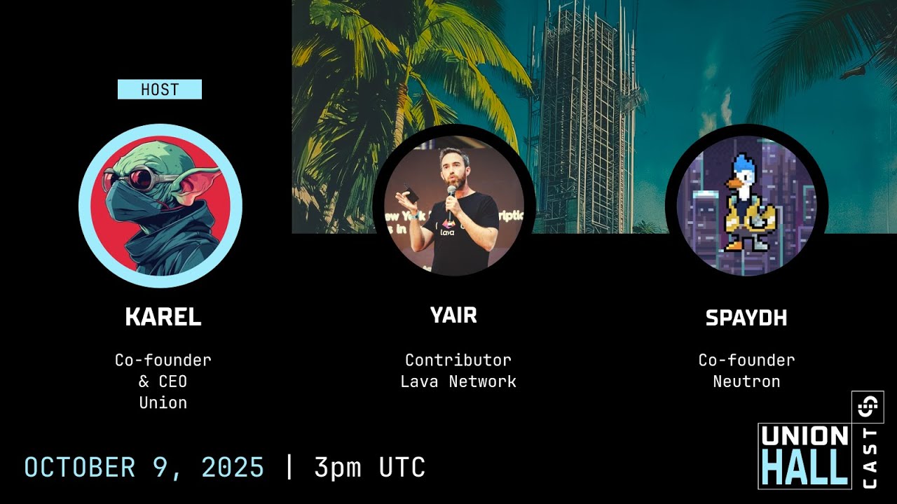 yaircleper's tweet card. Union Hall Cast ft. Lava & Neutron