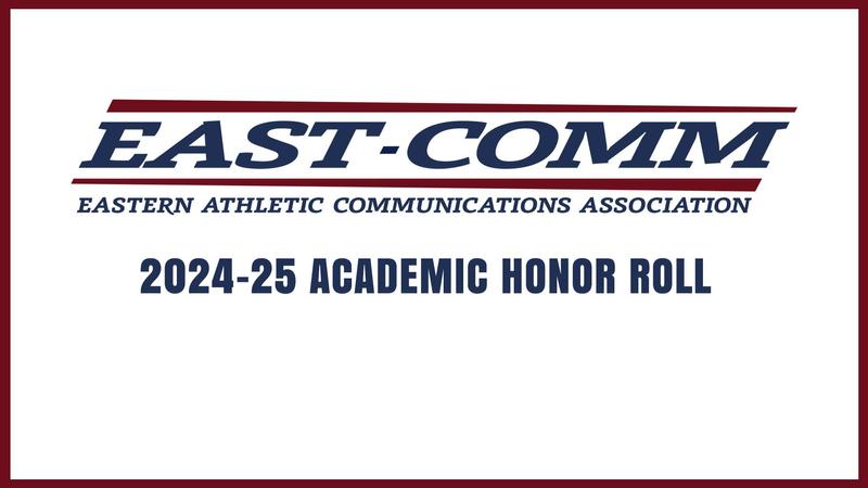 EAST_COMM's tweet card. EAST-COMM has released its first ever Academic Honor Roll honoring student-athletes hard work on the field and in the classroom.