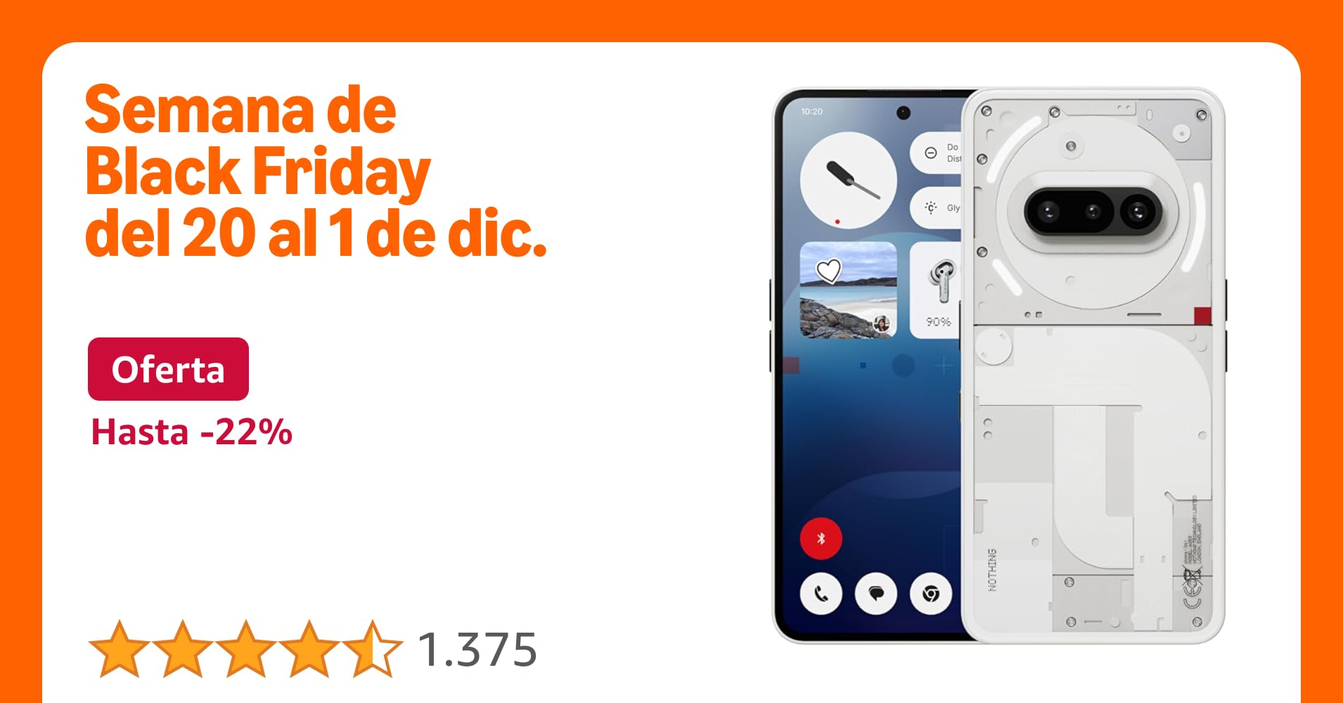 raspberrytorpes's tweet card. Nothing Phone (3a) - El Poder de la Perspectiva. Con la transparencia como guía, estamos reinventando el diseño para alcanzar una perfecta armonía entre la calidez humana y la ingeniería de vanguar...