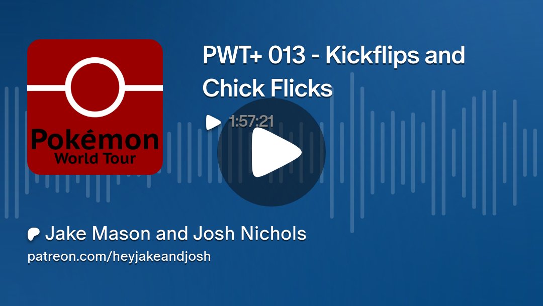 PWTpodcast's tweet card. Get more from Jake Mason and Josh Nichols on Patreon