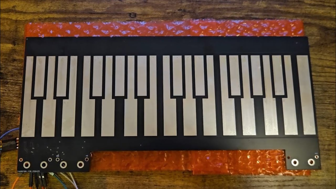 Pitstop_tech's tweet card. First Framework 16 Piano Keyboard Input Module! (Teaser)